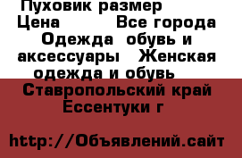 Пуховик размер 42-44 › Цена ­ 750 - Все города Одежда, обувь и аксессуары » Женская одежда и обувь   . Ставропольский край,Ессентуки г.
